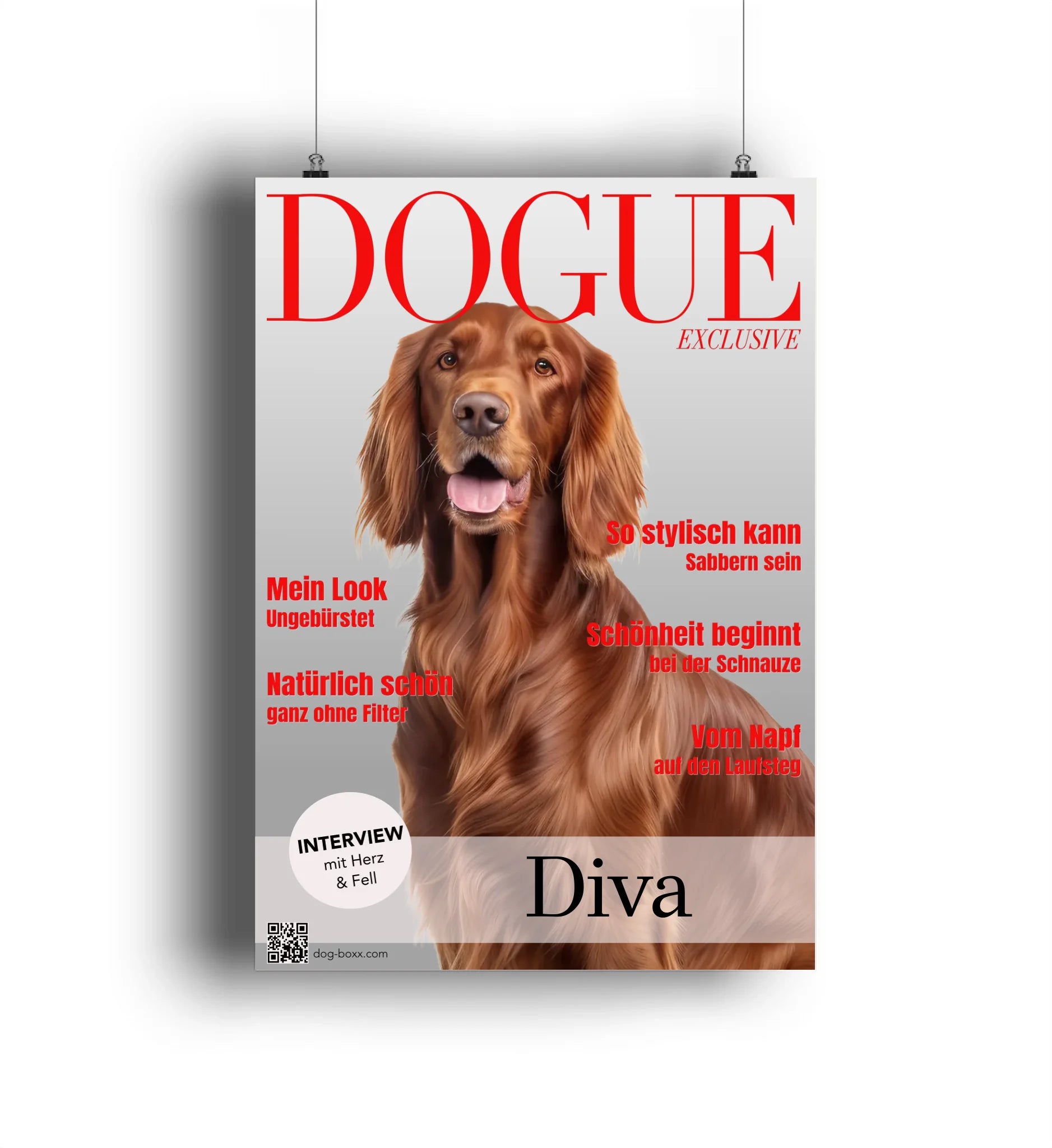 Mein Magazin Cover 🐾 DOGUE