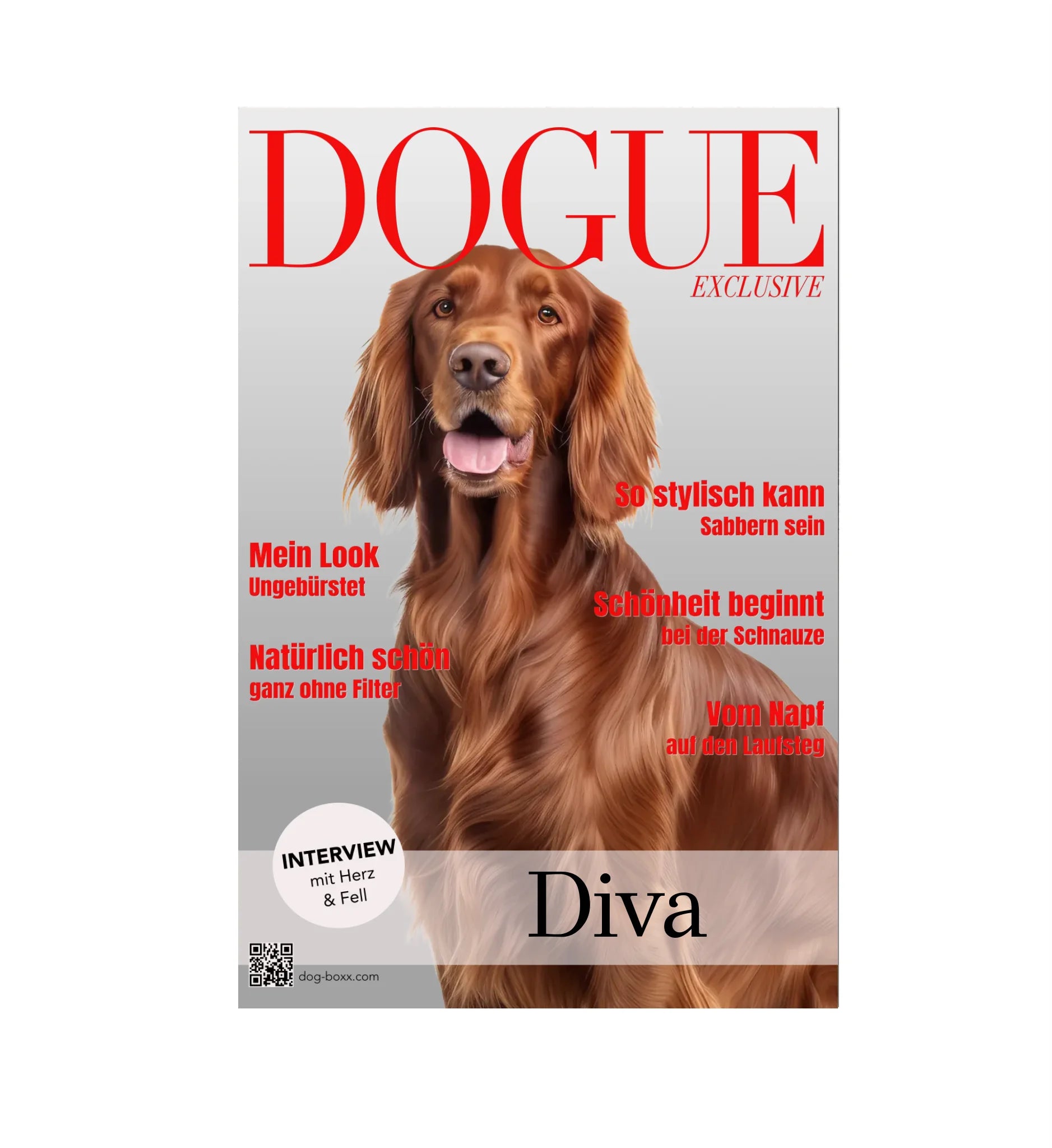 Mein Magazin Cover 🐾 DOGUE